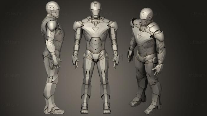 3D model Iron Man Mark 6 (STL)